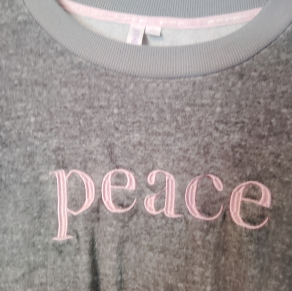Joyspun Pajama Pant Set "Peace" Size Medium (8-10) - Picture 5 of 12